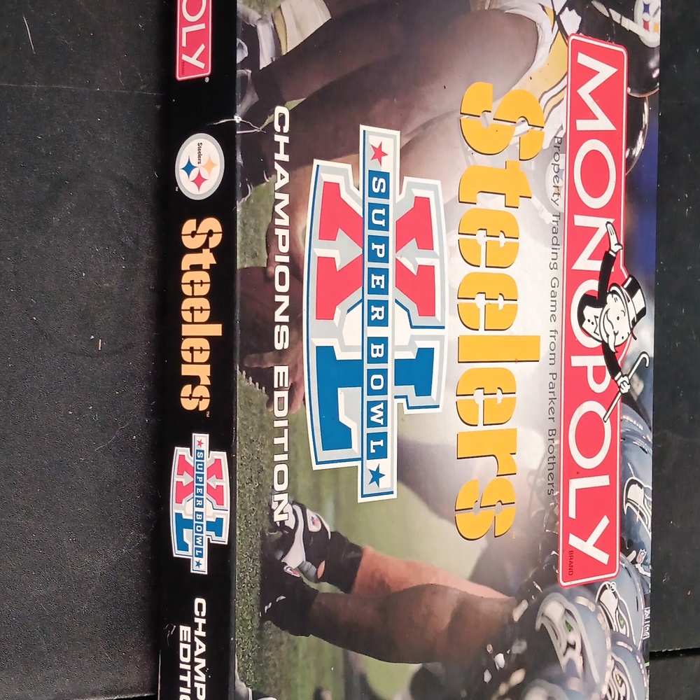 Monopoly Steelers Super Bowl XL Champions Edition